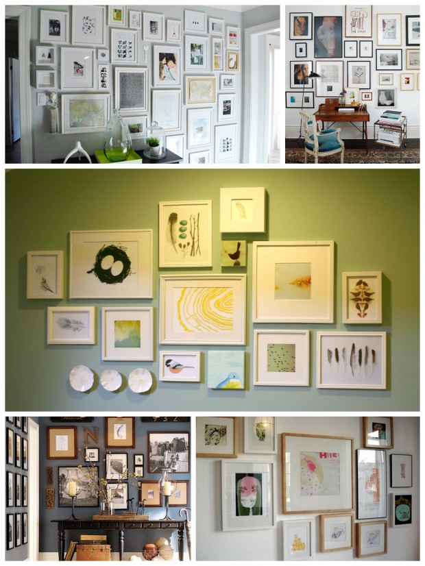 How To: IKEA Ribba Frame Gallery Wall